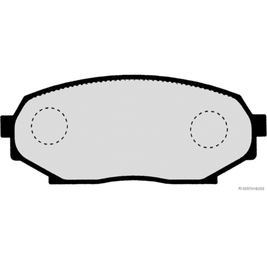 J3603037 - Brake Pad Set, disc brake 