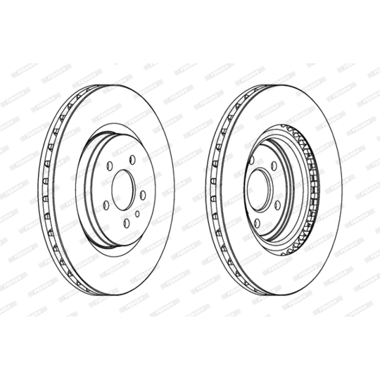 DDF100-1 - Brake Disc 