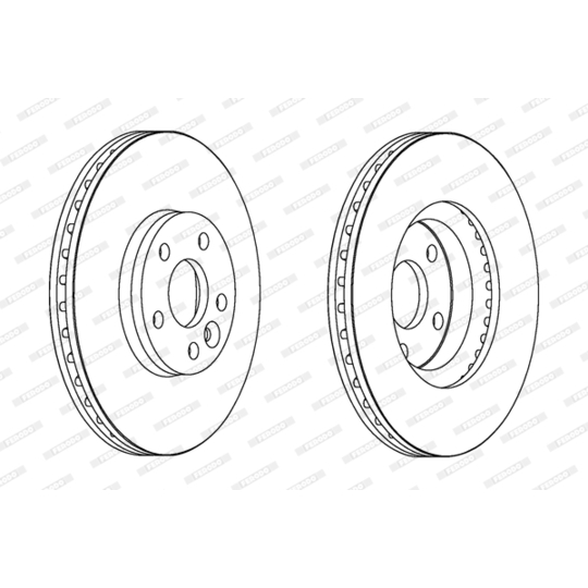 DDF1567 - Brake Disc 