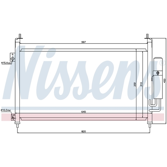 94875 - Condenser, air conditioning 