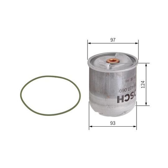 F 026 407 060 - Oil filter 