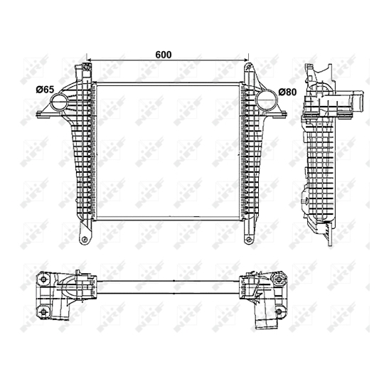 30261 - Intercooler, charger 