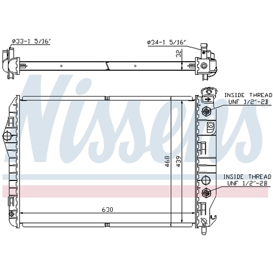 60922 - Radiaator, mootorijahutus 