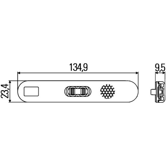 2PS 009 226-017 - Side Marker Light 