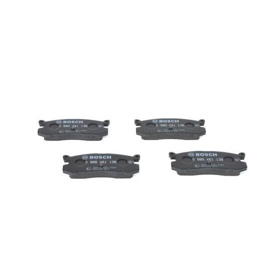 0 986 461 138 - Brake Pad Set, disc brake 