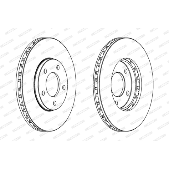 DDF366 - Brake Disc 