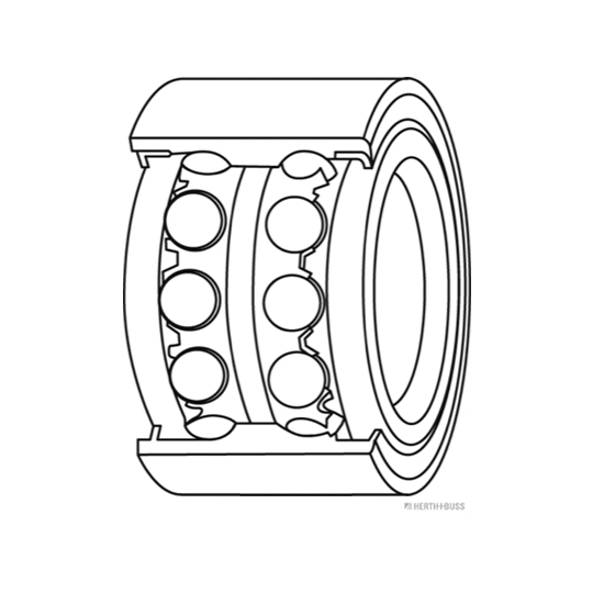 J4712075 - Wheel Bearing Kit 