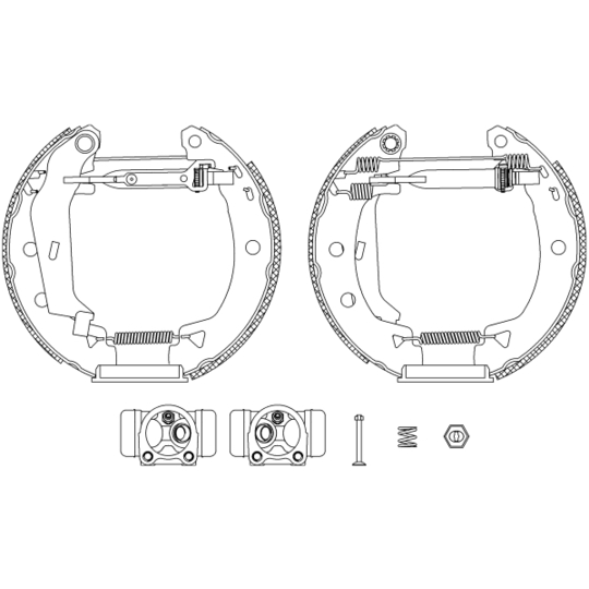 84037902 - Brake Shoe Set 