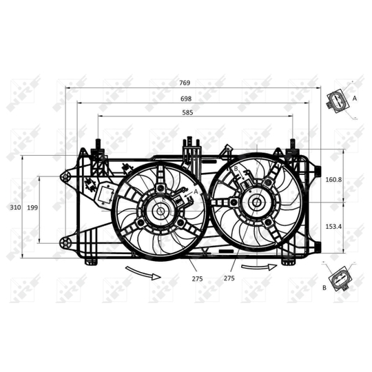 47231 - Ventilaator, mootorijahutus 