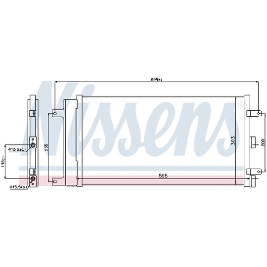 940061 - Condenser, air conditioning 