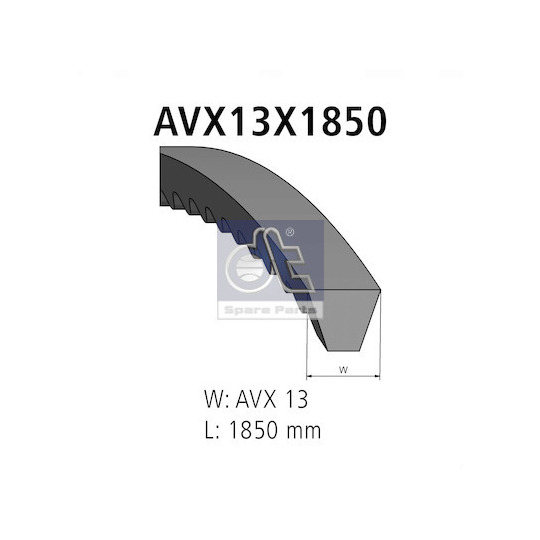 3.34501 - V-belt 