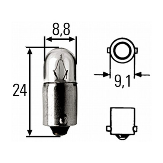 8GP 002 068-241 - Bulb 