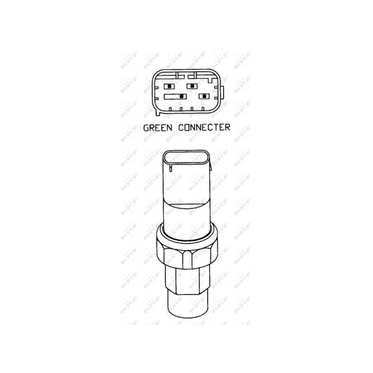 38925 - Pressure Switch, air conditioning 
