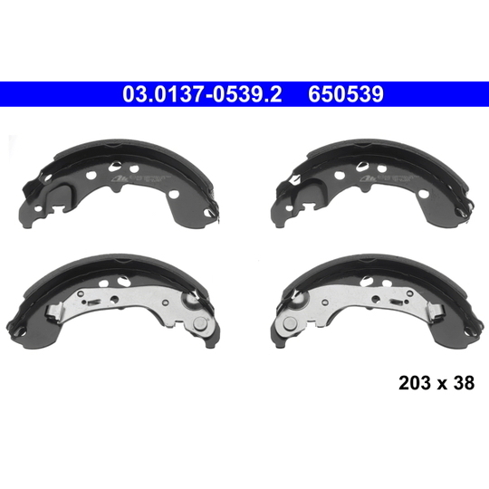 03.0137-0539.2 - Piduriklotside komplekt 