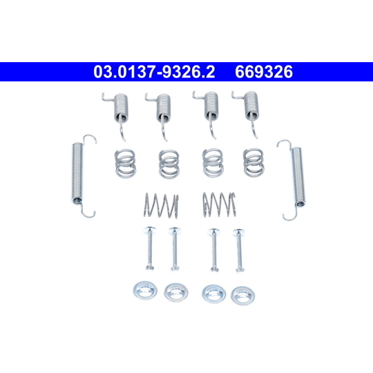 03.0137-9326.2 - Accessory Kit, parking brake shoes 