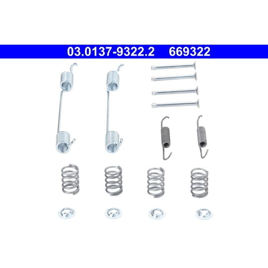 03.0137-9322.2 - Accessory Kit, brake shoes 