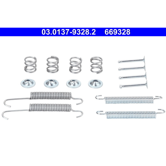 03.0137-9328.2 - Accessory Kit, parking brake shoes 