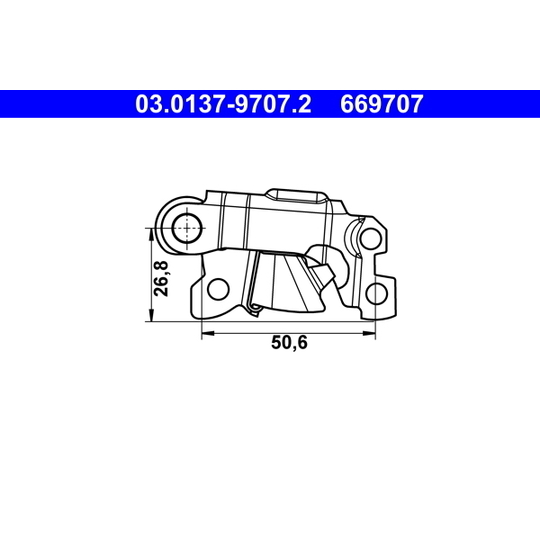 03.0137-9707.2 - Lisakomplekt, seisupiduriklotsid 