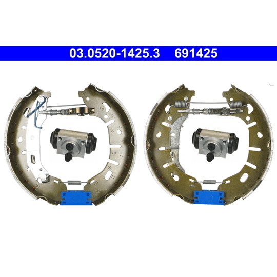 03.0520-1425.3 - Brake Shoe Set 