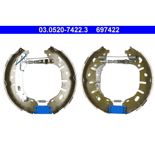 03.0520-7422.3 - Brake Shoe Set 