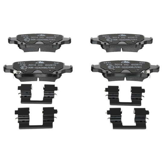 13.0460-2615.2 - Brake Pad Set, disc brake 