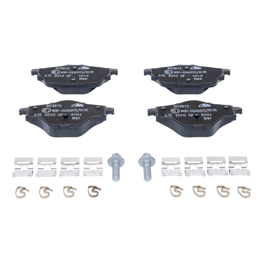 13.0460-3872.2 - Brake Pad Set, disc brake 