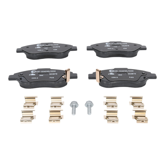 13.0460-3878.2 - Brake Pad Set, disc brake 