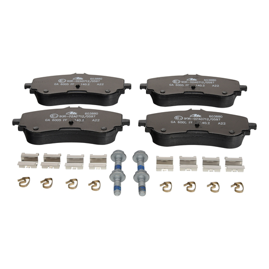 13.0460-3880.2 - Brake Pad Set, disc brake 