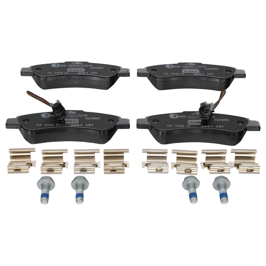 13.0460-4889.2 - Brake Pad Set, disc brake 