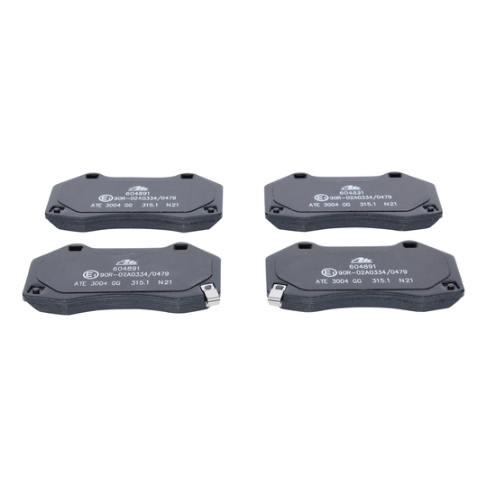 13.0460-4891.2 - Brake Pad Set, disc brake 