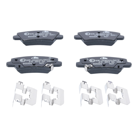 13.0460-5504.2 - Brake Pad Set, disc brake 