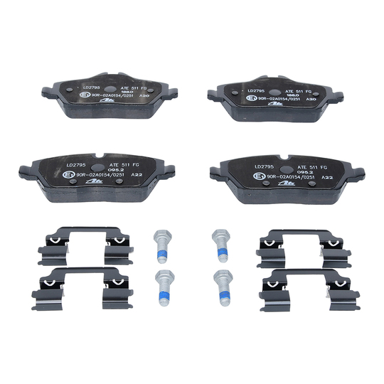 13.0470-2795.2 - Brake Pad Set, disc brake 