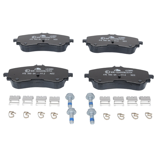 13.0470-3880.2 - Brake Pad Set, disc brake 