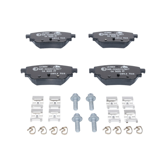 13.0470-3884.2 - Brake Pad Set, disc brake 