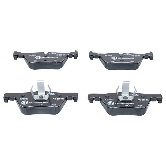 13.0470-3859.2 - Brake Pad Set, disc brake 