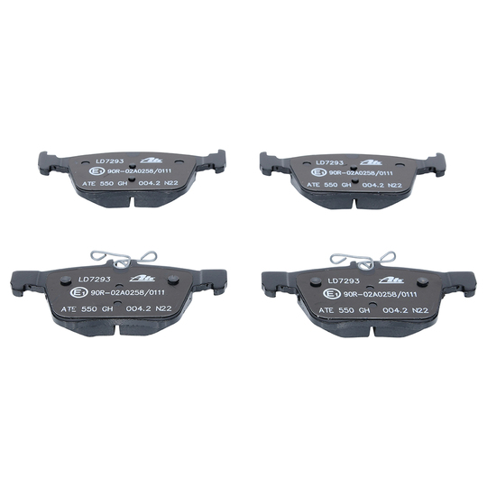 13.0470-7293.2 - Brake Pad Set, disc brake 