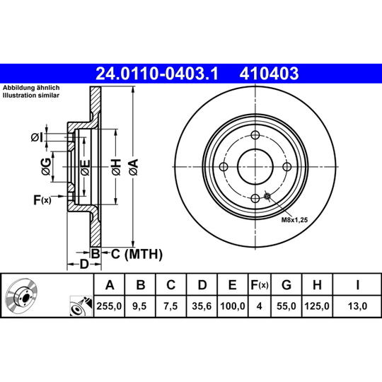 24.0110-0403.1 - Bromsskiva 