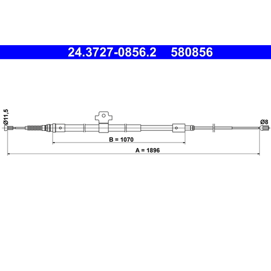 24.3727-0856.2 - Tross, seisupidur 