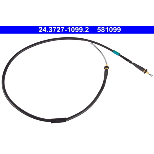 24.3727-1099.2 - Cable, parking brake 