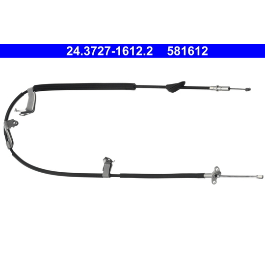 24.3727-1612.2 - Cable, parking brake 