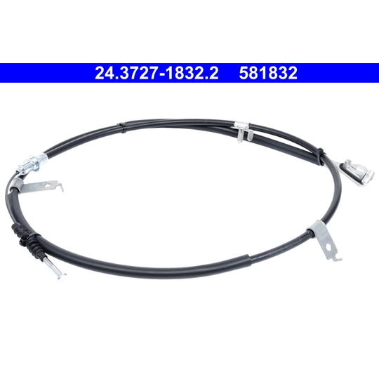 24.3727-1832.2 - Cable, parking brake 