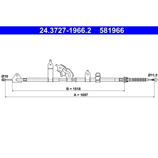 24.3727-1966.2 - Tross, seisupidur 