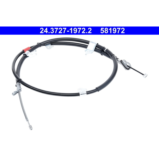 24.3727-1972.2 - Cable, parking brake 