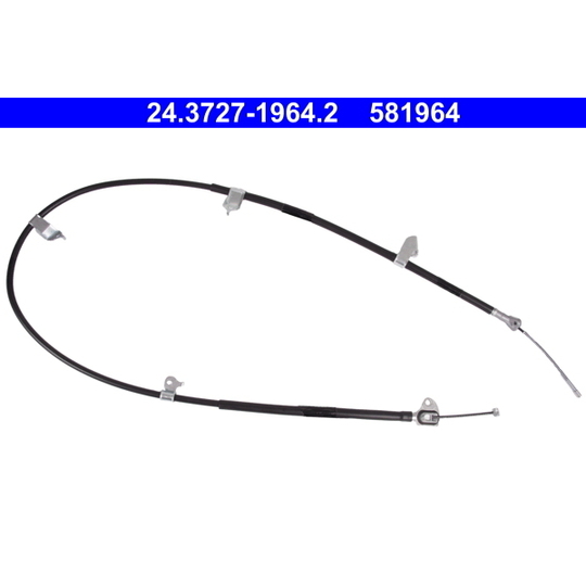 24.3727-1964.2 - Cable, parking brake 