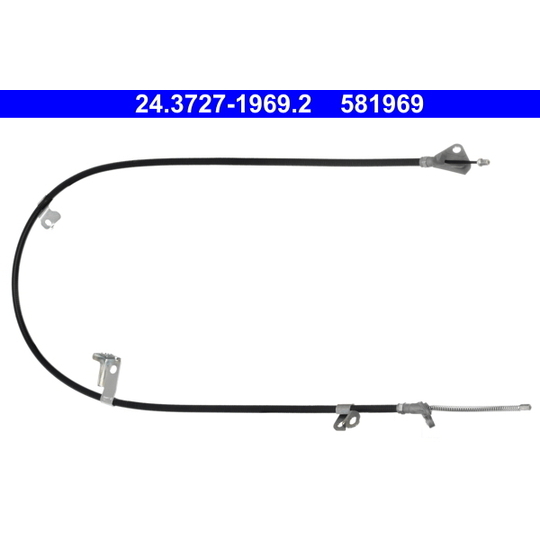 24.3727-1969.2 - Cable, parking brake 