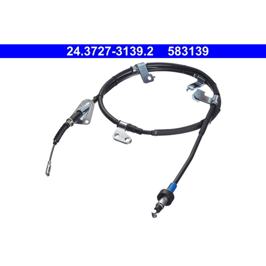 24.3727-3139.2 - Cable, parking brake 