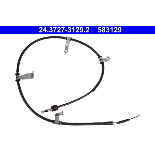 24.3727-3129.2 - Cable, parking brake 
