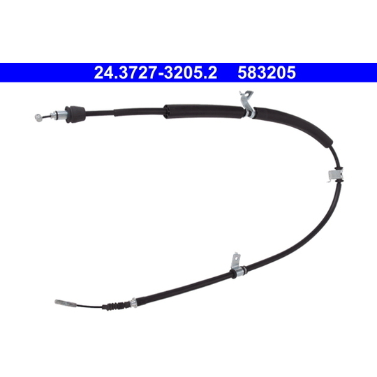 24.3727-3205.2 - Cable, parking brake 