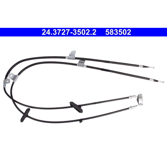 24.3727-3502.2 - Cable, parking brake 