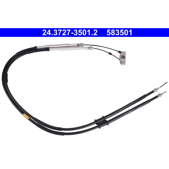 24.3727-3501.2 - Cable, parking brake 